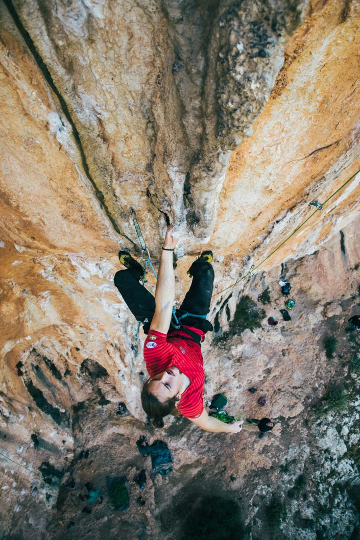 Bittor Esparta escalada en Fragel Mallorca