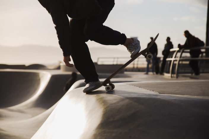 skater en Los Angeles California