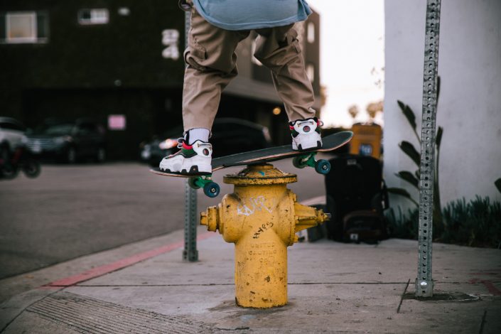 skater en Los Angeles California