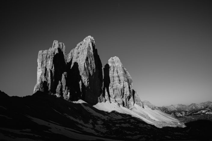 Tre Cime di Lavadero en Dolomitas Italia