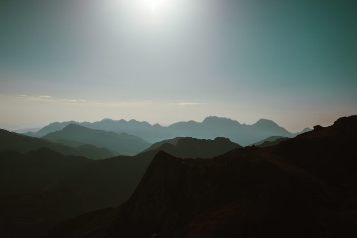 paisaje de montañas