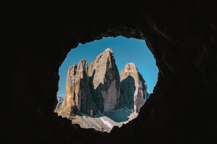 Tre Cime di Lavadero en Dolomitas Italia